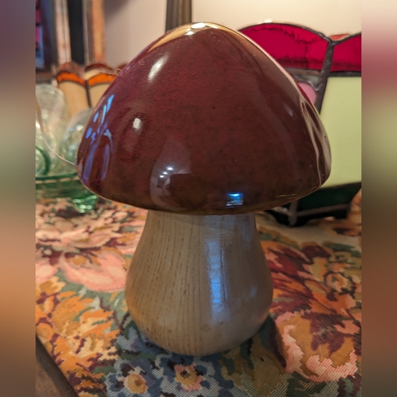 Pottery Mushroom - Picture 2 of 3